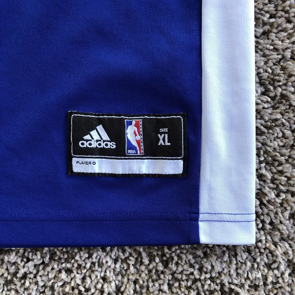 Adidas Golden State Warriors Kevin Durant Jersey Size Adult XL #35 NBA Blue Away